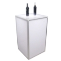 ProX Lumo 2'x2' Acrylic Bar-Height Pillar w/ Optional Lights, 42" High